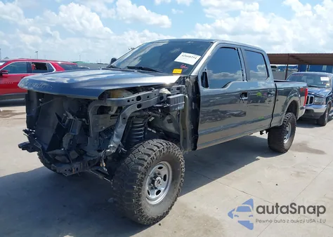 2020 Ford F-250 Xl z USA, uszkodzony, nr VIN 1FT7W2BN0LEE59408